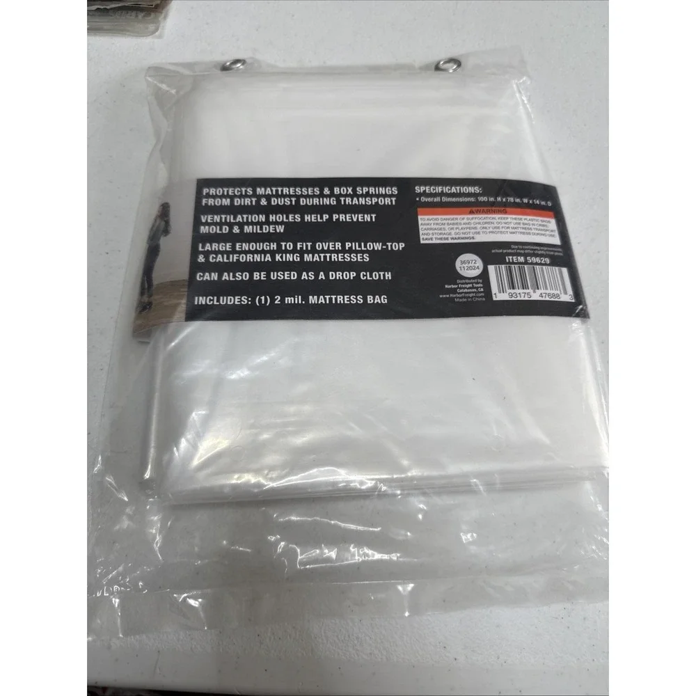 Mattress Bag for Moving and Storage Queen and King Size